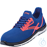 RUNNER 45  - S1P - W10 - Gr.36, NEON BLUE